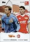 Frederik RÃ¶nnow / Robert Skov - 2024-25 Topps Stars of the Season Bundesliga /49