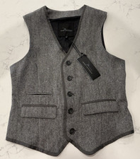 Marc Anthony Vest NWT Mens Pockets Adjustable...
