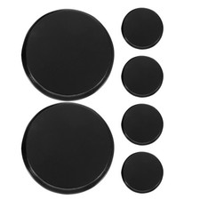 6 Pcs Circular Display Stand Mini Doll Holder Ction Figure Decorative Round
