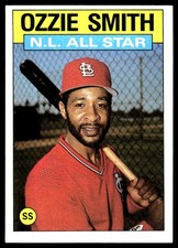 Ozzie Smith 1986 Topps #704 Cardinals MLB READ FREE SHIPPING AutographDen