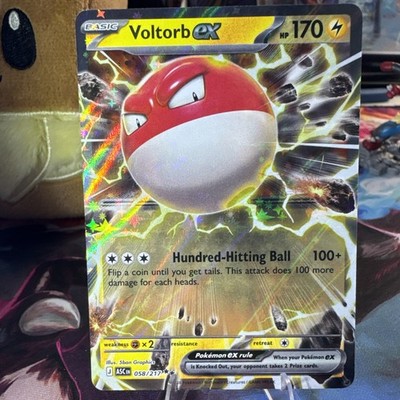 Pokemon TCG Voltorb ex 058/217 Ascended Heroes | eBay