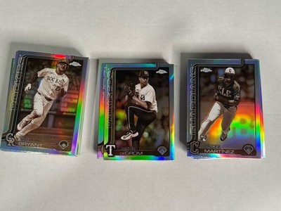 2025 Topps Chrome & Update Sepia Refractor 1-300 & US1-US200 You Pick