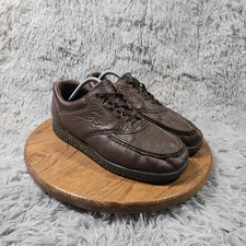 SAS Pathfinder Mens 10W Brown Pebbled Leather...