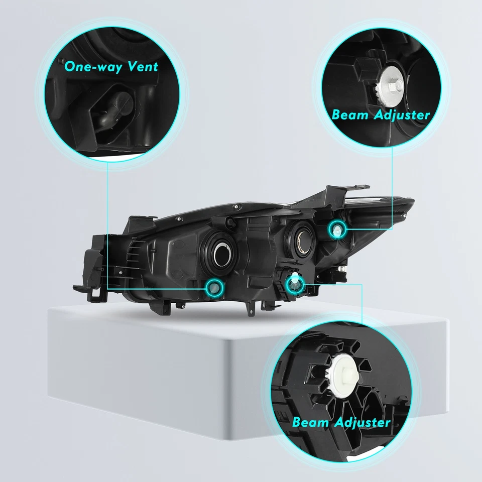 适用于 2013 2014 2015 年 2016 年马自达 CX-5 CX5 工厂卤素灯右侧 — 第 3/4 张图片