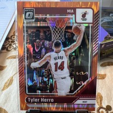 2024-25 Panini Donruss Optic - Tyler Herro #200 Orange Shock Prizm /225