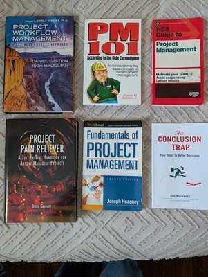 Project Management Book Collection - Set Of 6