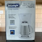 DeLonghi Living Innovation Coffee Maker 10 Cup Thermal Cafe DC55TCW White NIB