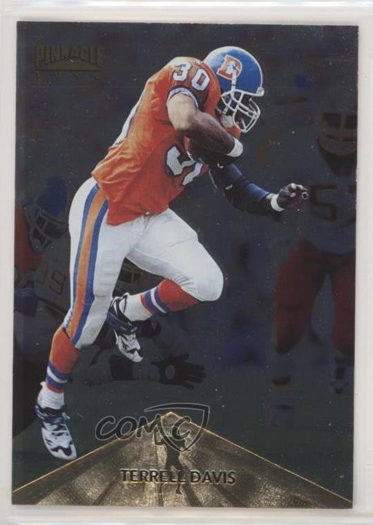 1996 Pinnacle Foil Terrell Davis #29 HOF g2x