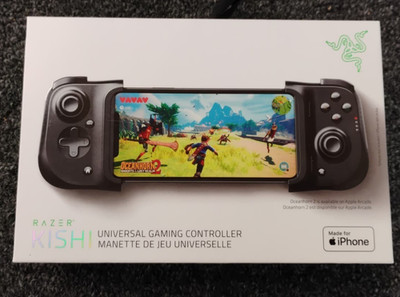 Lot of 2! Razer RZ06-03360100-R3U1 Kishi Mobile Game Controller - Black