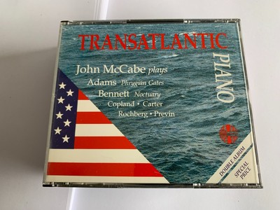 Transatlantic Piano 2 CD CONTINUUM CCD 1028/29 John McCabe MINT/NM W BKLT [B18B]
