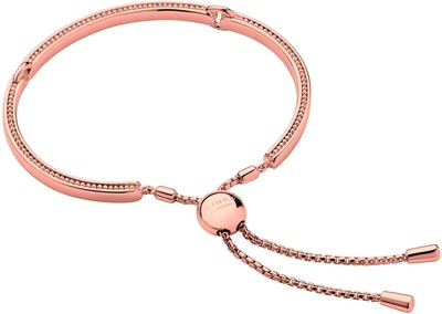 LINKS OF LONDON Narrative Rose Gold Vermeil Articulated Bracelet