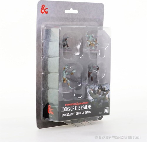 D&D ICONS OF THE REALMS UNDEAD ARMIES - GHOULS & GHASTS MINIATURE - Picture 2 of 6