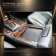 Gleitrollo Einsatz Mittelkonsole f&uuml;r W163 ML270 ML320 ML55 Mercedes Benz AMG ML
