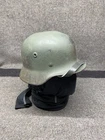 Original WW2 Era SWEDISH Steel Military Helmet W/ Chinstrap & Leather Liner