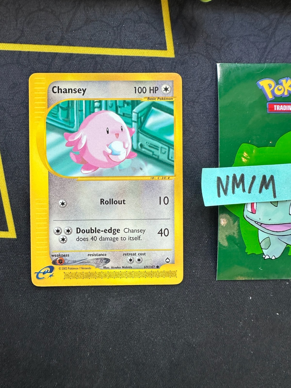 Pokemon Card Chansey Aquapolis E Series WOTC Vintage 69/147 266 💎NM💎