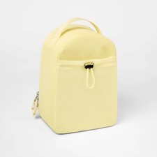 Sporty Lunch Totes - All In Motion Yellow: Zipper Closure, Recycled Polyester