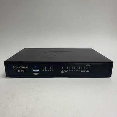 Sonicwall TZ670 Network Security Firewall APL62-0F7