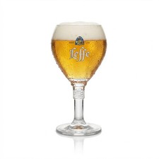 Leffe Bierglas 0,33l &ndash; Design Kelch Pokal Gl&auml;ser Belgisches Bier Blonde Brown