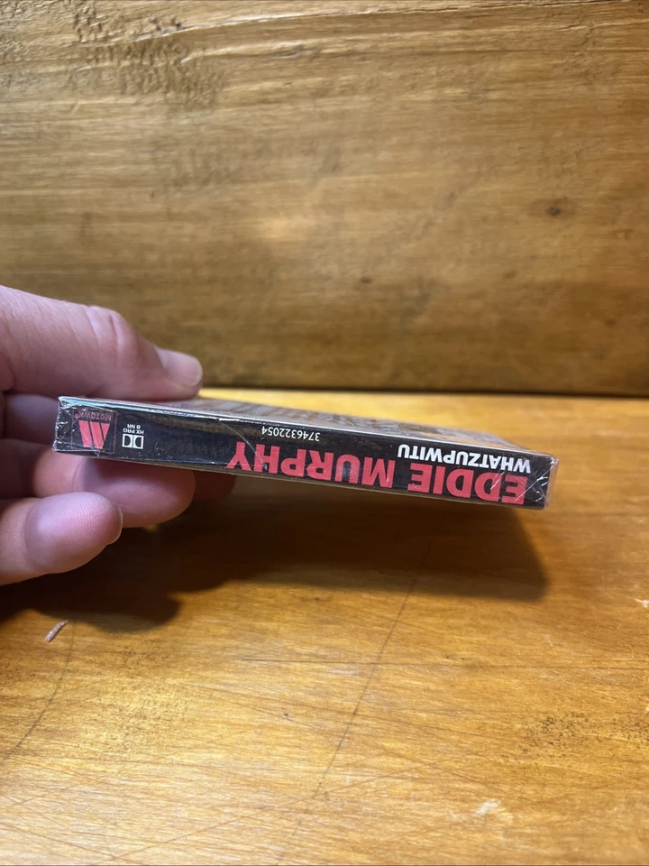 New 1993 Motown Records Eddie Murphy Whatzupwitu Cassette Single Michael Jackson - Image 4 of 4