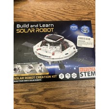 STEM Build and Learn Solar Robot Kit ( Ages 12+ ) 6 Robots NEW Open box