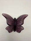 Fenton Purple Amethyst Butterfly Figurine Paperweight