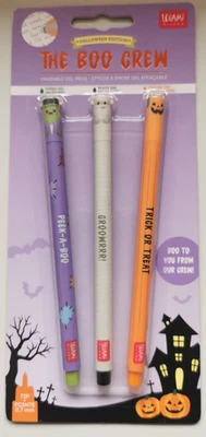 🔥 LEGAMI MILANO PENNE CANCELLABILI ERASABLE COLLEZIONE HALLOWEEN 2023✨ Nuove!