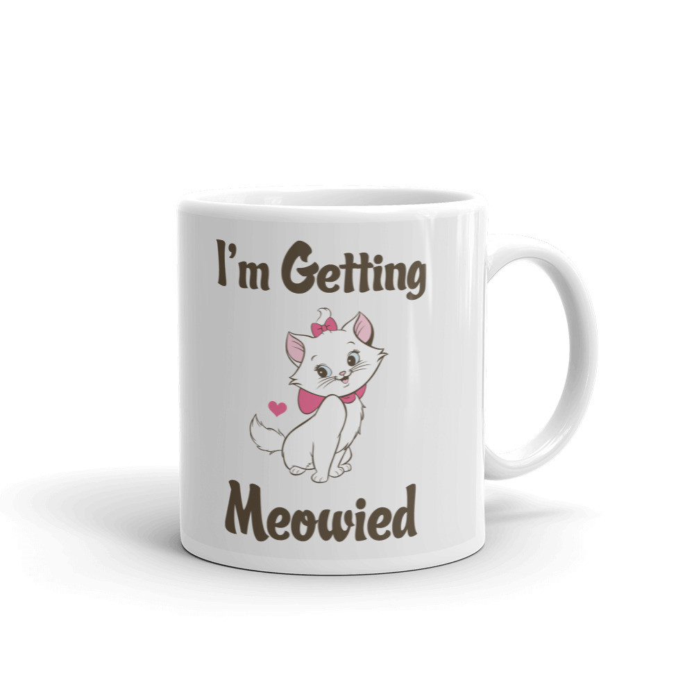 I'm Getting Meowied Cute Cat Coffee Tea Ceramic Mug Office Work Cup Gift