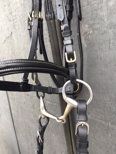 Shetland Pony Saddle Set,bridle,bit,stirrups,girth,leathers, Green (Ref SS3) - Bild 9 von 14