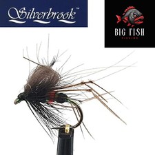 Bibio C.D.C Hopper Trout Fly 12 x Silverbrook Flies  Fly Fishing - Size 10/12/14