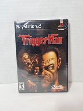  PS2 Video Game Trigger Man Sealed New Free Shipping