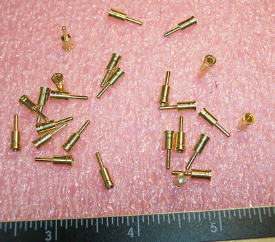 QTY (100) 0490-0-15-15-07-27-04-0 MILL-MAX .065''-.082'' GOLD PIN RECEPTACLES ROHS