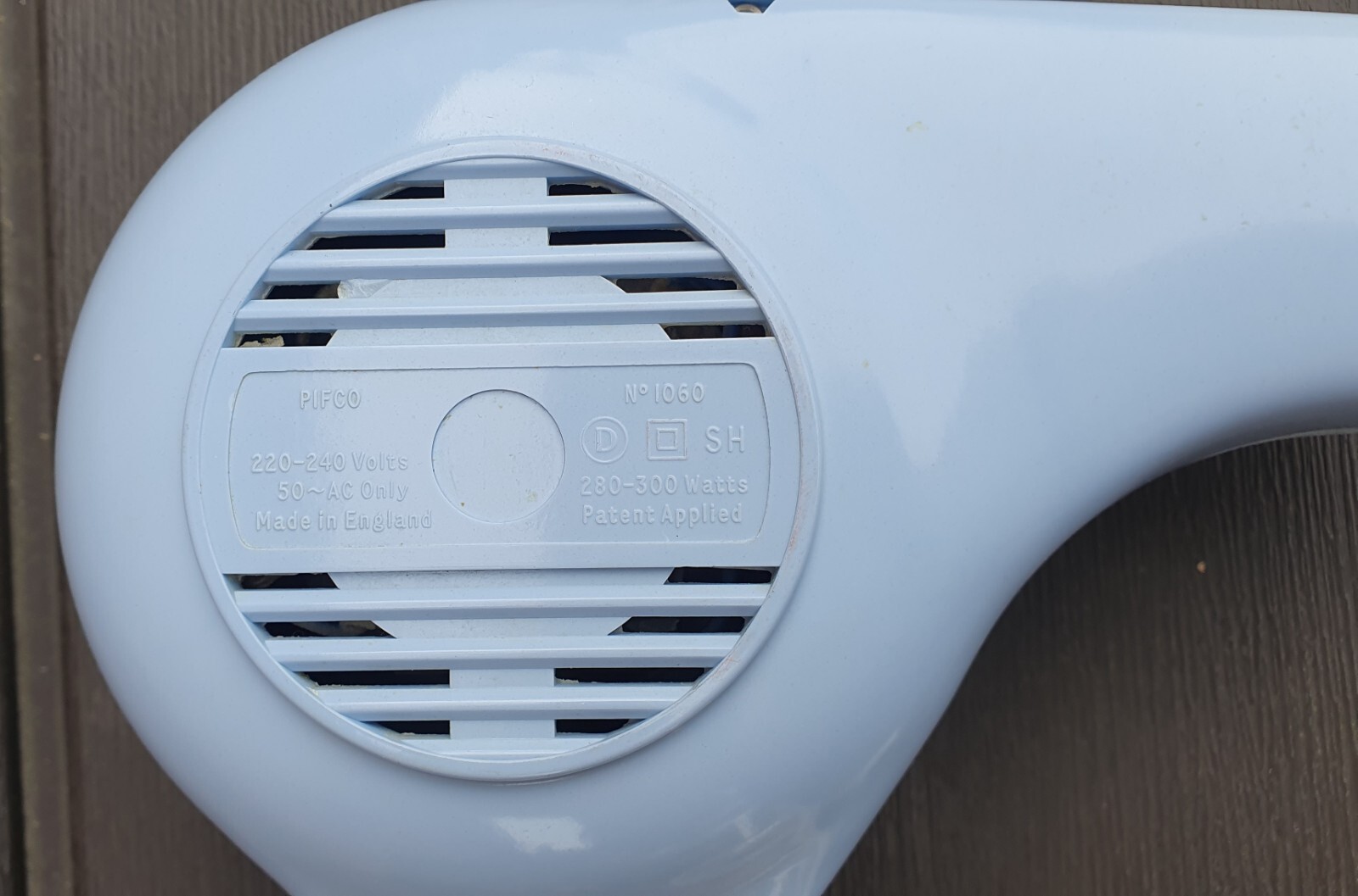 Vintage Pifco Hair Dryer In Blue Very Good Condition And Working eBay