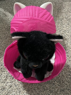 Zuru Pets Alive Smitten Kittens Lucky-Loo Black Cat