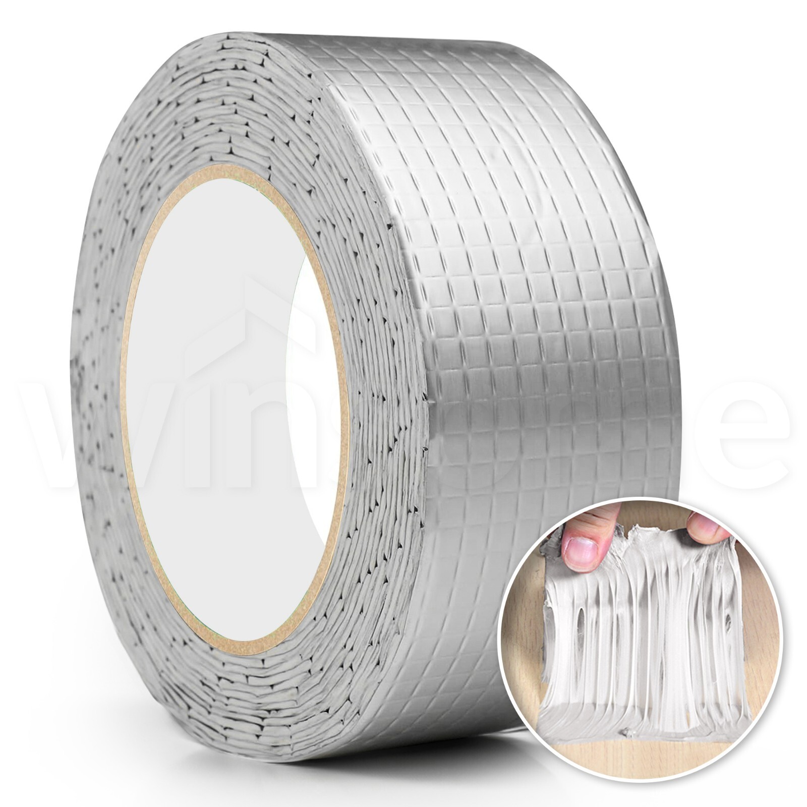 Waterproof Outdoor Use Butyl Tape Leak Repair Self Adhesive Roof Sealant 5Mx50mm