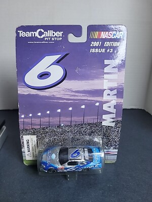 Team Caliber Pit Stop 2001 Edition Issue #3 , Viagra Mark Martin #6 Nascar 1:64