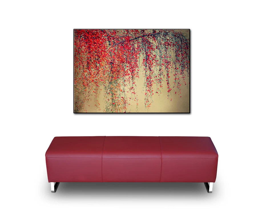 Banc Cuir Plusieurs Couleurs Sur Edelstahlkufe Qualité 150 CM Véritable Vachette - Photo 3/4