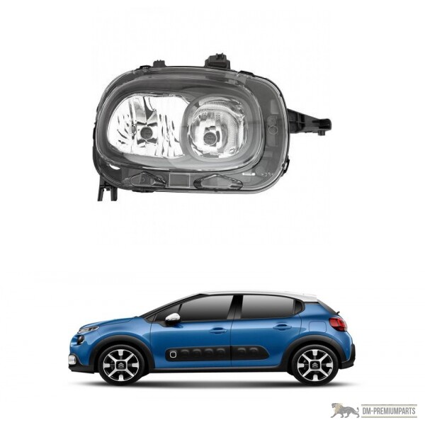 Bosch Scheinwerfer H1/H7 Mit Motor SET Passt Für Citroen C3 Fc I Ab 02 09
