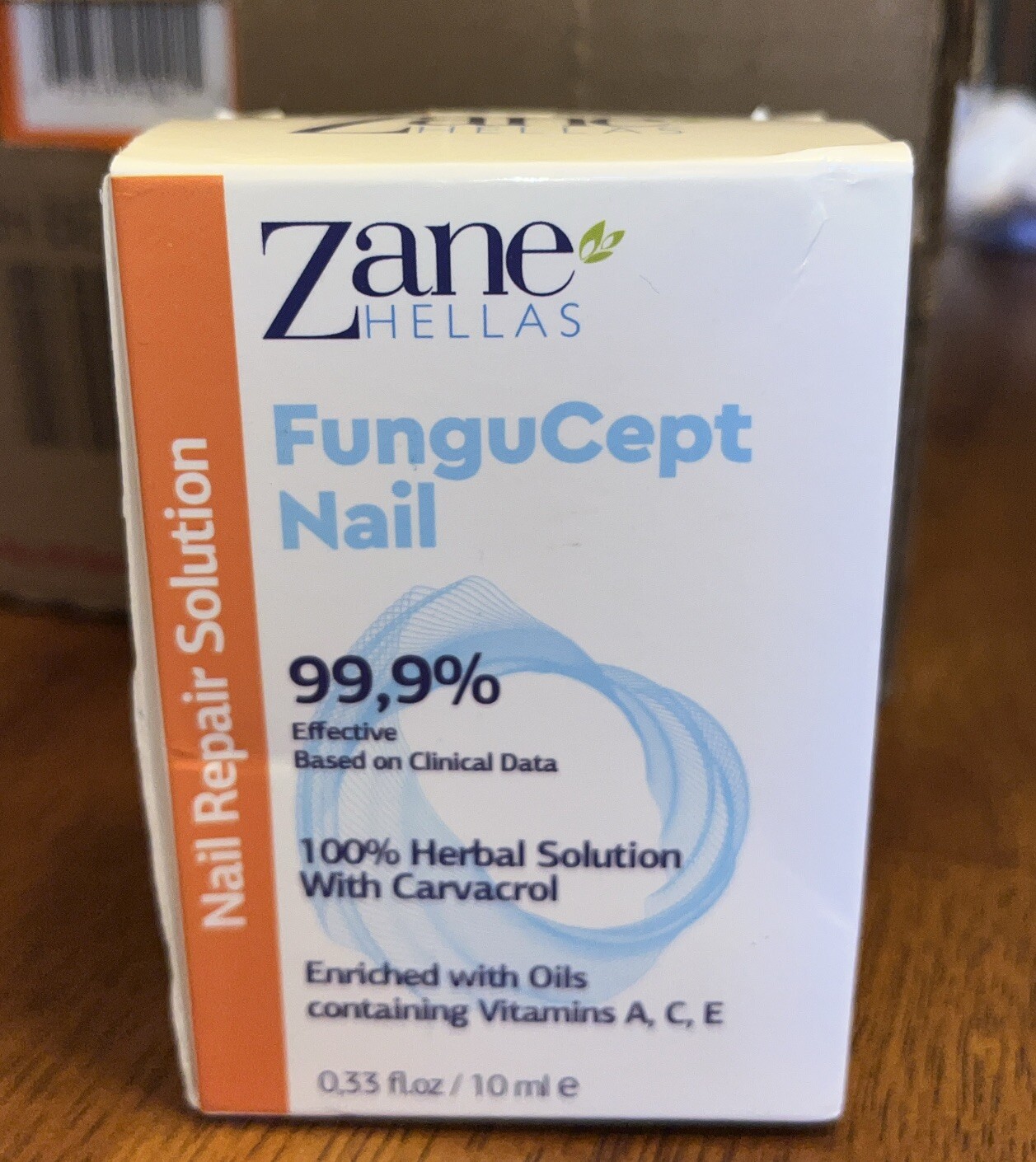 Zane Hellas FunguCept Nail Fungal Support.Natural Nail Protection.0.33