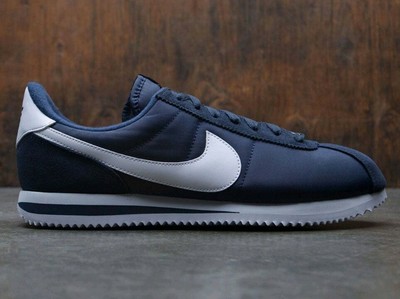 nike cortez basic nylon blue
