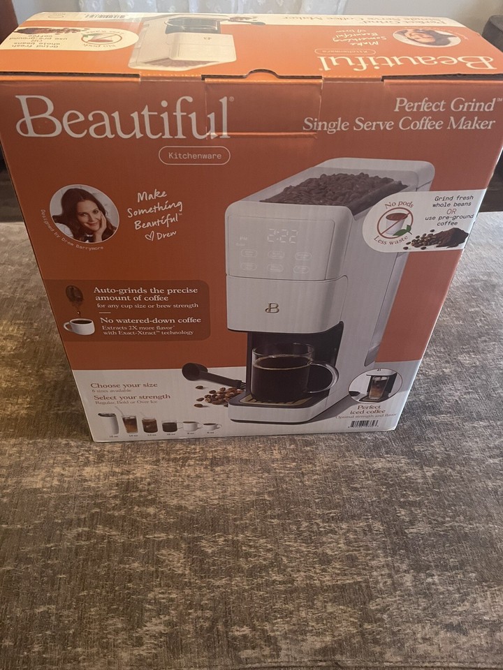 Beautiful Perfect Grind Programmable Single Serve Coffee Maker | eBay