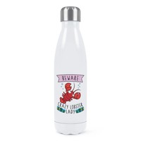 Beware VerrüCkte Lobster Damen Doppelwand Wasserflasche Lustig Tiere Thermo