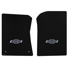 Fits Chevy Ck Pickup 1984-1987 2pc Black Carpet Floor Mats 100 Centennial Logo Fits Chevy Ck Pickup 1984-1987 2pc Black Carpet Floor Mats 100 Centennial Logo