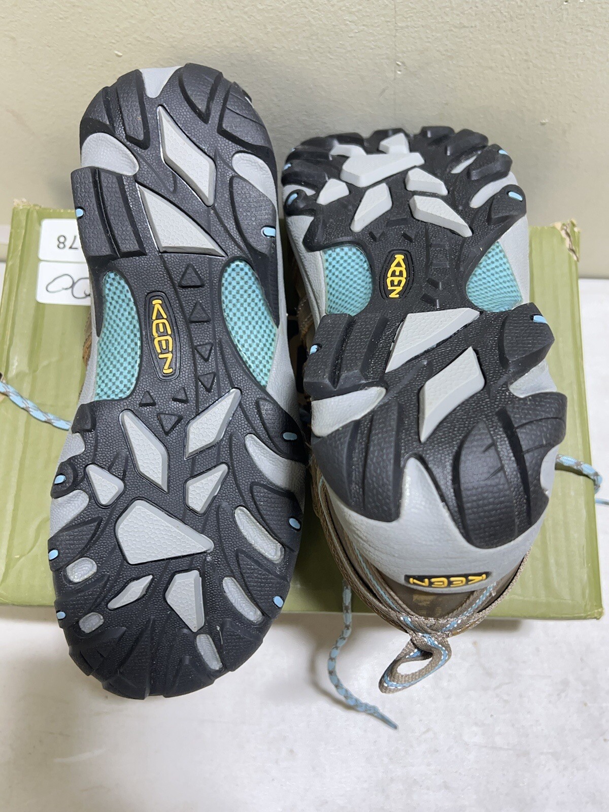 Scarpe da trekking KEEN 1011523 Voyageur da donna taglia US 11 blu Brindle Alaska