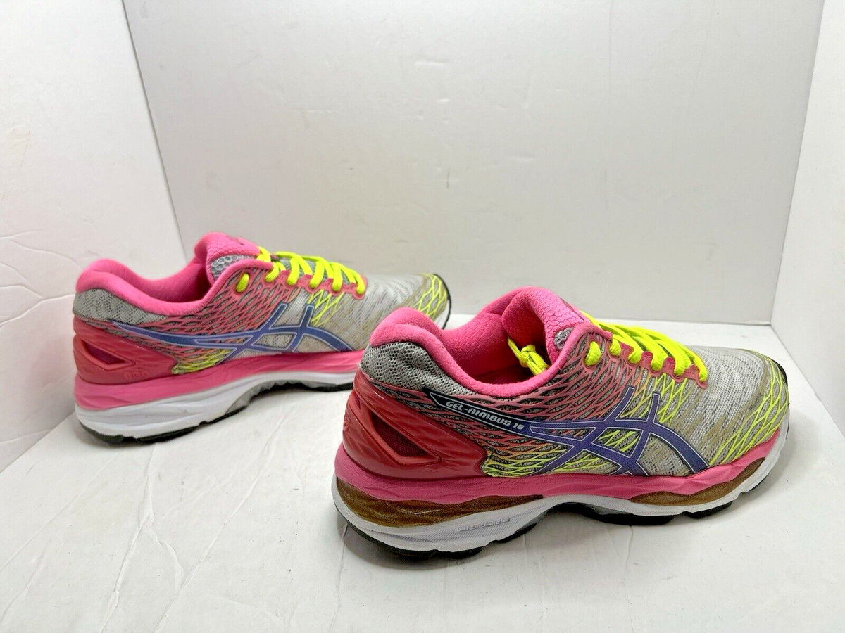 Asics Mens Gel-nimbus 18 Neutral Running Shoes Asics Gel-Nimbus 18