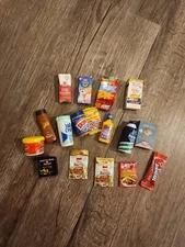 Mini Brands Lot of 17 items Mac & Cheese Air Head Shaving Cream Tiny Miniature 