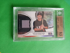 NOLAN FONTANA - 2011 Bowman Sterling USA Jersey Card BGS 9.5