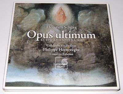 Heinrich Schu Tz Opus Ultimum Herreweghe Cd 2007 2 Discs Hm Ebay