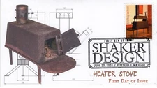 24-177, 2024, Shaker Design,  First Day Cover, Pictorial Postmark, Pittsfield MA