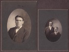 Isaac Edgar Golding Sons: Wilford W., Emery F. & David W. (2) Cabinet Photos