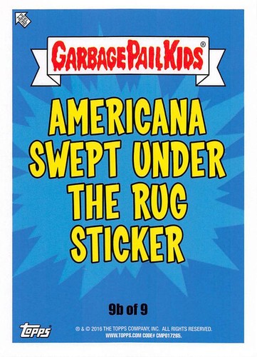 GARBAGE PAIL KIDS 2016 SERIES 1 AMERICAN AS APPLE PIE PICK-A-CARD BASE STICKERS - Picture 205 of 441